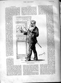 Original Old Antique Print 1891 Jean Louis Ernest Meissonier French Painter