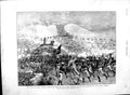 Old Antique Print 1891 Battle Tokar Soudan War Dervishes Egyptian Troops 19th