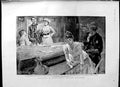 Original Old Antique Print 1892 Illustrating William Black New Story Wolfenberg
