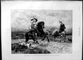 Old Antique Print 1892 Strutt Fine Art Children Cavalier Roundhead Horses 19th