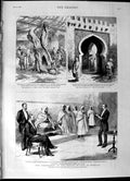 Original Old Antique Print 1892 British Mission Morocco Sultan Bab-El-M'Narok