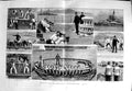Antique Old Print 1892 Navy Manoeuvres Torpedo Net Drill Boats Anson Ship 19th