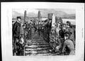 Old Antique Print 1892 Holidays Highlands Scotland Tombs Kings Iona Club 19th