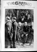 Original Old Antique Print 1892 House Commons Morley Marjoribanks Gladstone Men