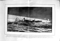 Original Old Antique Print 1892 Navy Manoeuvres Torpedo Boat Search-Light Ship