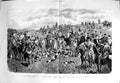 Old Antique Print 1892 Devon Somerset Staghounds Hawkcombe Head Hunting 19th