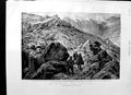 Original Old Antique Print 1892 Brigands Corsica Siers War Mountains Lanos 19th