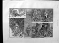 Original Old Antique Print 1892 Shooting Bush Fowl Africa Hunting Victorian