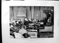 Original Old Antique Print 1892 Concert Royal Hospital Incurables Putney Barnes