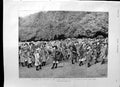 Old Antique Print 1892 Skirt Dance Children Floral Fete Georges Cape Town 19th