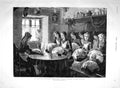 Old Antique Print 1892 Decaying English Industry Lace School Devonshire 19th