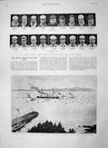 Original Old Antique Print 1892 Lord Onslow New Zealand Oxford Cambridg 19th
