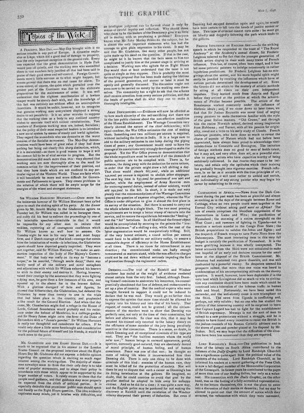 Old Antique Print 1892 Anarchist Paris Trial Ravachol Palais Justice Gues 19th