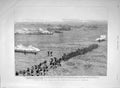 Original Old Antique Print 1892 Fighting Gambia West Africa Capture To Victorian