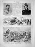 Old Antique Print 1892 Charles Euan-Smith Morocco Kanaka Marie Edinburgh 19th
