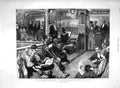 Old Antique Print 1892 Voyage Cape Musical Evening Ship S.S. Scot Small 19th