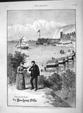 Original Old Antique Print 1892 Advertisment Beechams Pills Depression 19th
