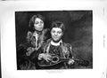 Old Antique Print 1892 Trotter Fine Art Portrait Strolling Musicians Boys 19th