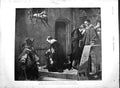 Old Antique Print 1892 Scene Earl Strafford Execution Paul Roche Fine Art 19th