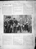 Original Old Antique Print 1892 Volunteer Officers Duke Cambridge Horse Guards