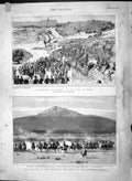 Old Antique Print 1892 Mahomedan Pilgrimage Tomb Moses Jerusalem Caucasus 19th