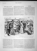 Old Antique Print 1893 Episcopal Jubilee Pope Leo Xiii English Pilgrims 19th