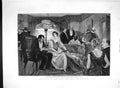 Original Old Antique Print 1893 Illustration Grant Allen Scallywag Romance Art