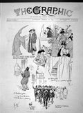 Original Old Antique Print 1893 Spanish Carnival Music S 19th Century