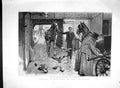 Original Old Antique Print 1893 Illustration Grant Allen Story Scallywag Horses