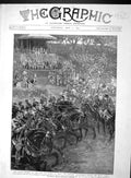 Old Antique Print 1893 Silver Wedding King Queen Italy Duke Aosta Umberto 19th