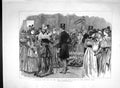 Old Antique Print 1893 Private View Day New Gallery Central Hall Hopkins 19th