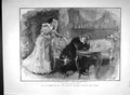 Old Antique Print 1893 Pinero Tanqueray James Theatre Campbell Alexander 19th