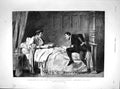 Original Old Antique Print 1893 Illustrating Story Montezuma Daughter Haggard