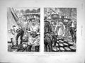 Original Old Antique Print 1893 Duke Cambridge Siers Royal Horse Guards Cooking
