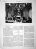 Old Antique Print 1893 Emperor Austria Train Scarborough Horses Seaside 19th