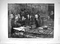 Original Old Antique Print 1893 Parliament Gladstone Fowler Speech Parish C 19th