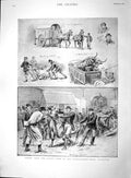 Original Old Antique Print 1893 Highland Cattle Show Agricultural Hall Is 19th