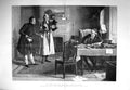 Original Old Antique Print 1894 Captain Troop Injured Man War Frank Dadd Art