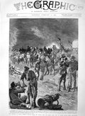 Original Old Antique Print 1894 Major Forbes Selous Rhodes Willoughby Buluwayo