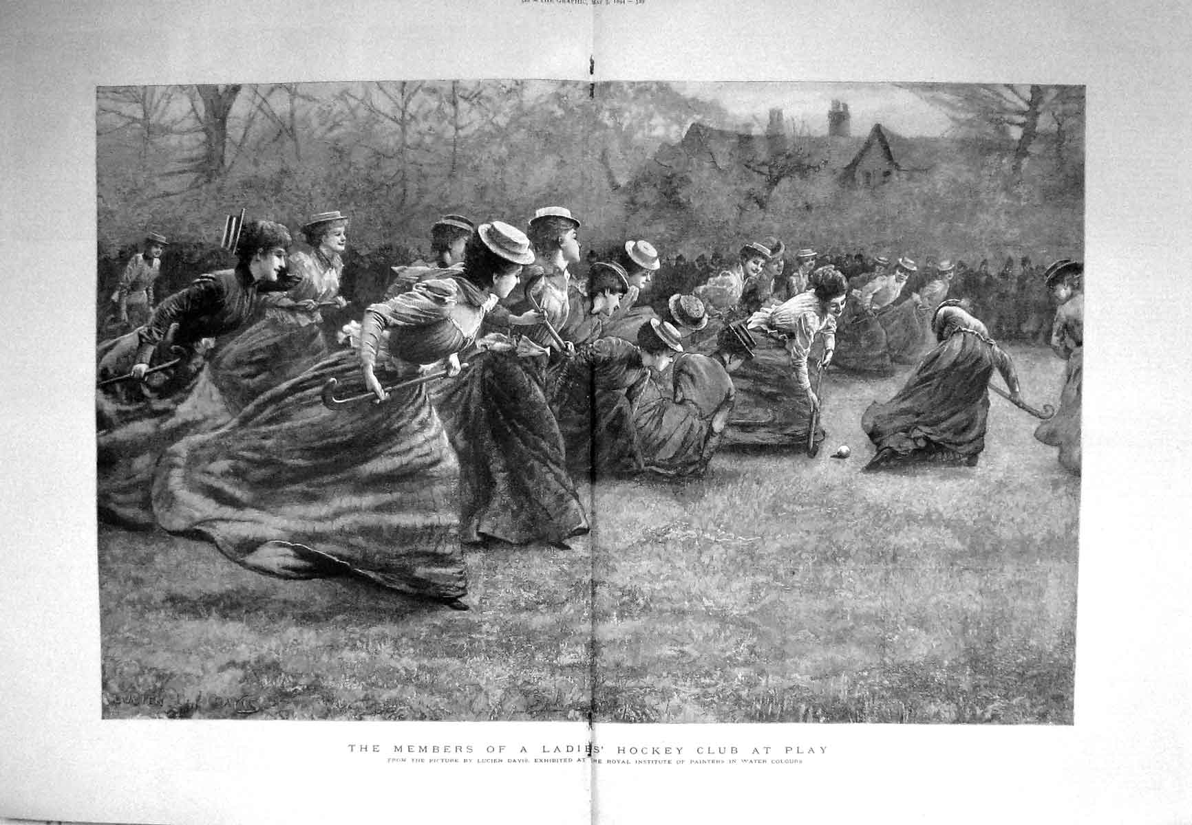 Original Old Antique Print 1894 War Siers Battle Field Horses John Charlton