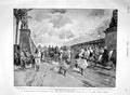 Original Old Antique Print 1894 Kasr-En-Neel Bridge Cairo Footrunners C 19th
