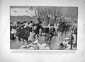 Original Old Antique Print 1894 Wendic Custom Funeral River Spree Lusitania