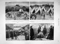 Original Old Antique Print 1894 Funeral Kossuth Camp Inyati Mission War Siers