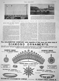 Original Old Antique Print 1894 Araby Athletic Sports Dublin Gsmith Diamond