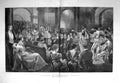 Old Antique Print 1894 Dogs Tower Bridge London Custom House Cathedral 19th