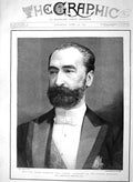 Original Old Antique Print 1894 Marie Francois Sadi Carnot President French