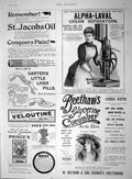 Old Antique Print 1894 Advertisement Beetham Alpha-Laval Carter'S Liver 19th