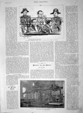 Old Antique Print 1894 All Hallow'S Church Thames Street President Carnot 19th