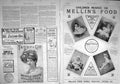 Old Antique Print 1894 Advertisement Mellin'S Children Food Cigarettes 19th