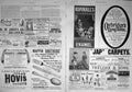 Original Old Antique Print 1894 Advertisement Aspinall Binocular Mappin Hovis